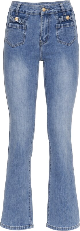 Influencer Kavbojke moder denim