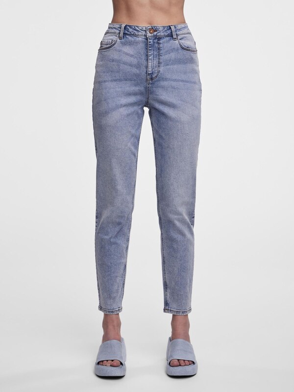 PIECES Kavbojke 'Kesia' svetlo modra