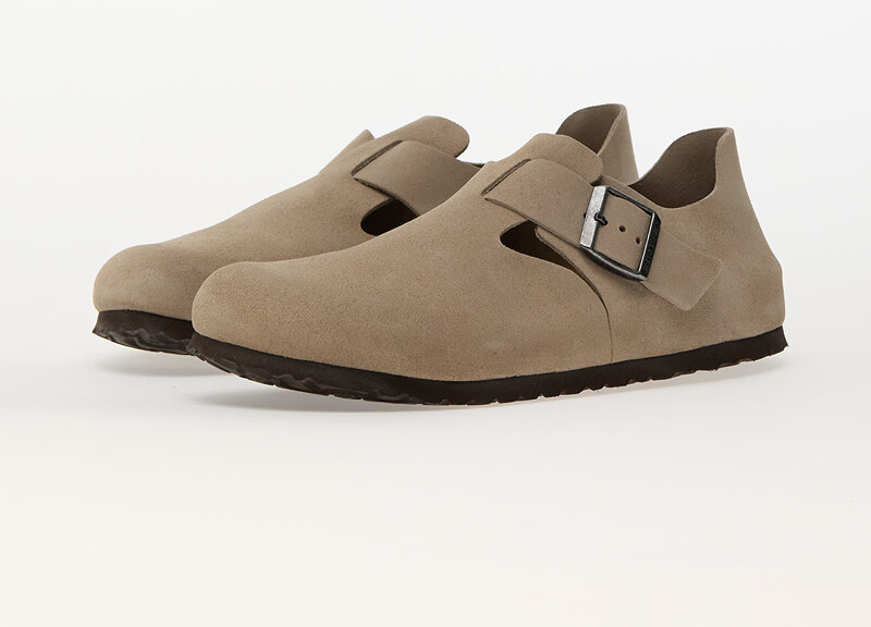 Birkenstock London Suede Leather Taupe