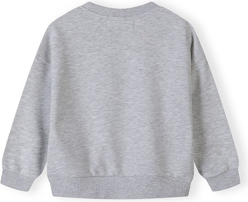 MINOTI Majica siva / krvavo rdeča