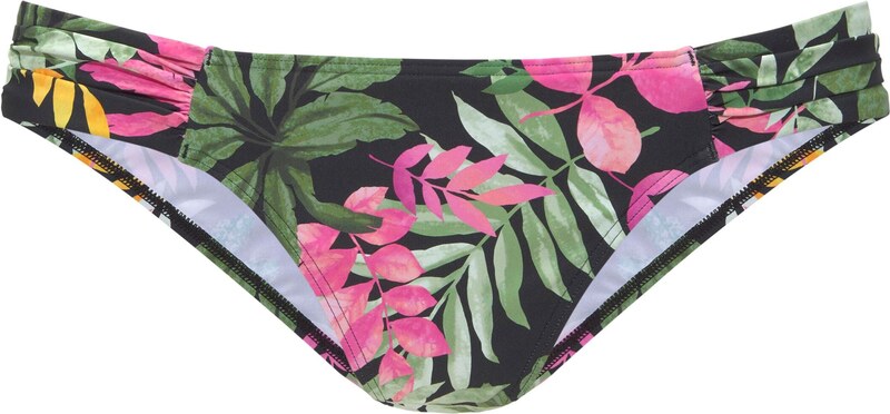 VIVANCE Bikini hlačke zelena / oranžna / roza / črna