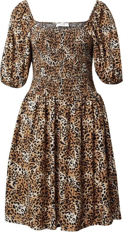 SISTERS POINT Obleka 'UCIA' rjava / črna / bela