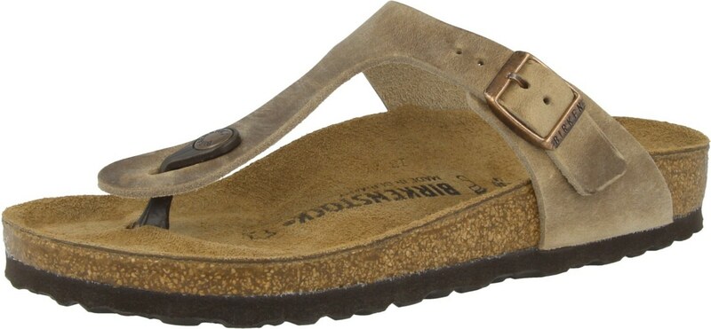 BIRKENSTOCK Japonke 'Gizeh' rjava