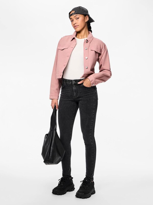 PIECES Kavbojke 'PCDANA' siv denim