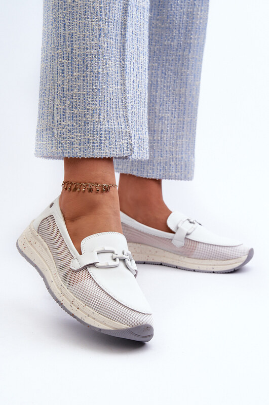 S. BARSKI Women's Leather Moccasins D&A