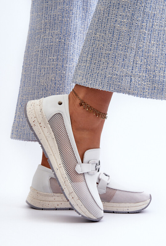 S. BARSKI Women's Leather Moccasins D&A