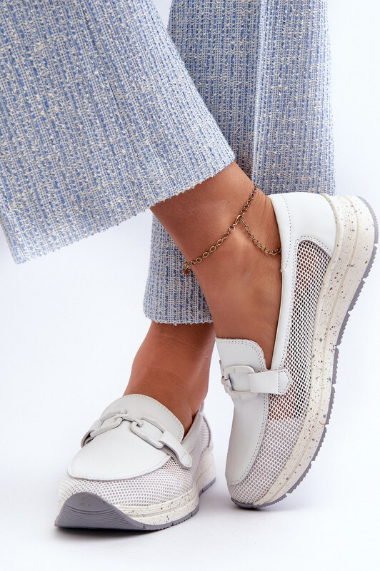 S. BARSKI Women's Leather Moccasins D&A