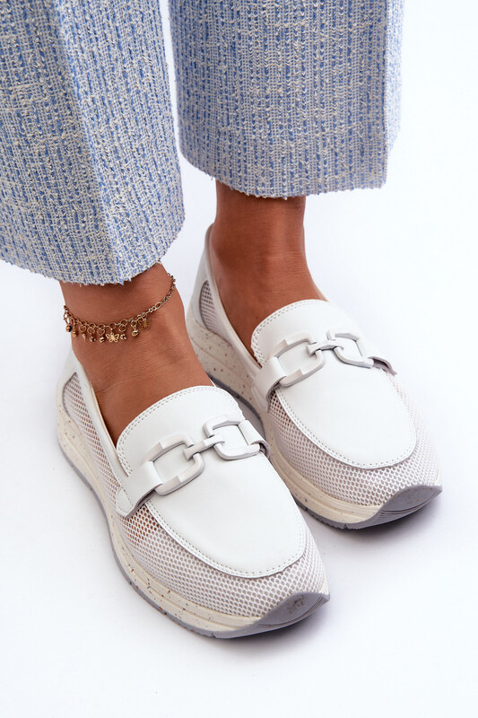 S. BARSKI Women's Leather Moccasins D&A