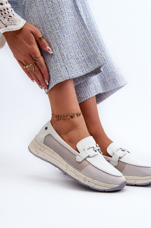 S. BARSKI Women's Leather Moccasins D&A