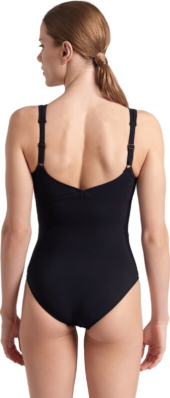 ARENA Kopalke za oblikovanje postave 'SHAPEWEAR VERTIGO C-CUP' črna