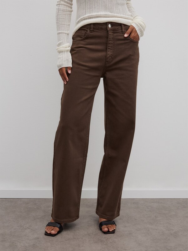 RÆRE by Lorena Rae Kavbojke temno rjava