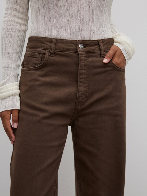 RÆRE by Lorena Rae Kavbojke temno rjava