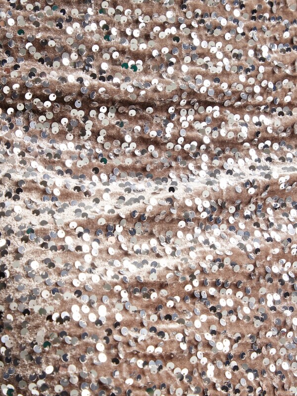 PIECES Krilo 'PCKAM' brokat / srebrna