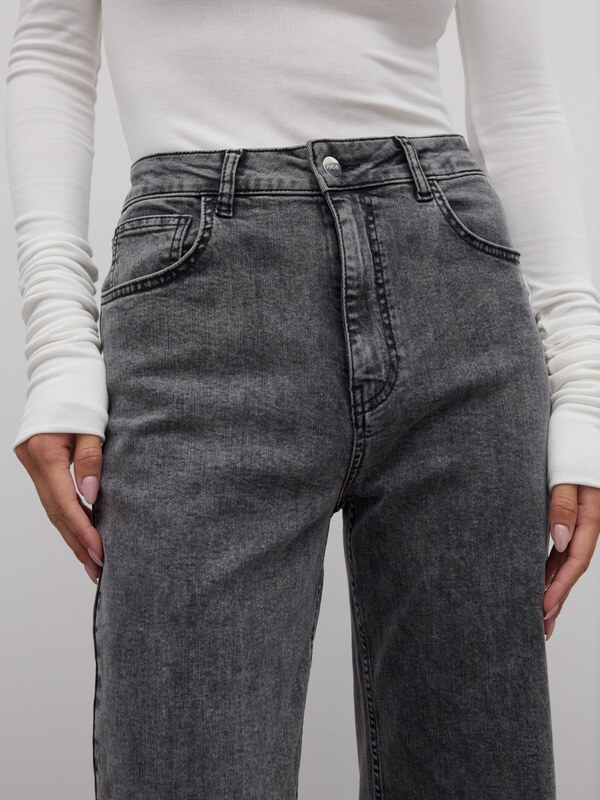 RÆRE by Lorena Rae Kavbojke siv denim