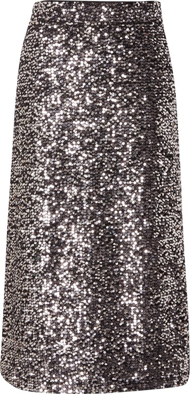 PIECES Krilo 'PCSERENA' črna / srebrna