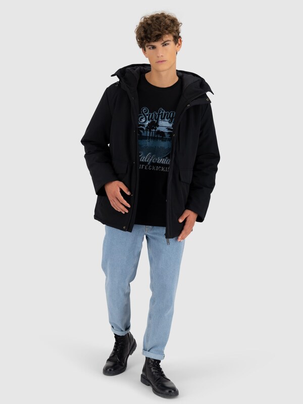 alife & kickin Zimska jakna 'NilasAK A' črna