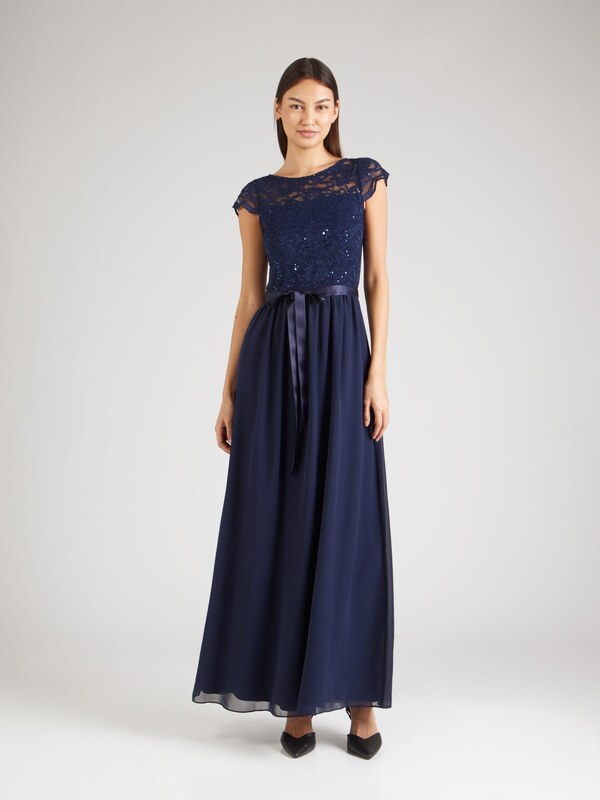 SWING Večerna obleka marine