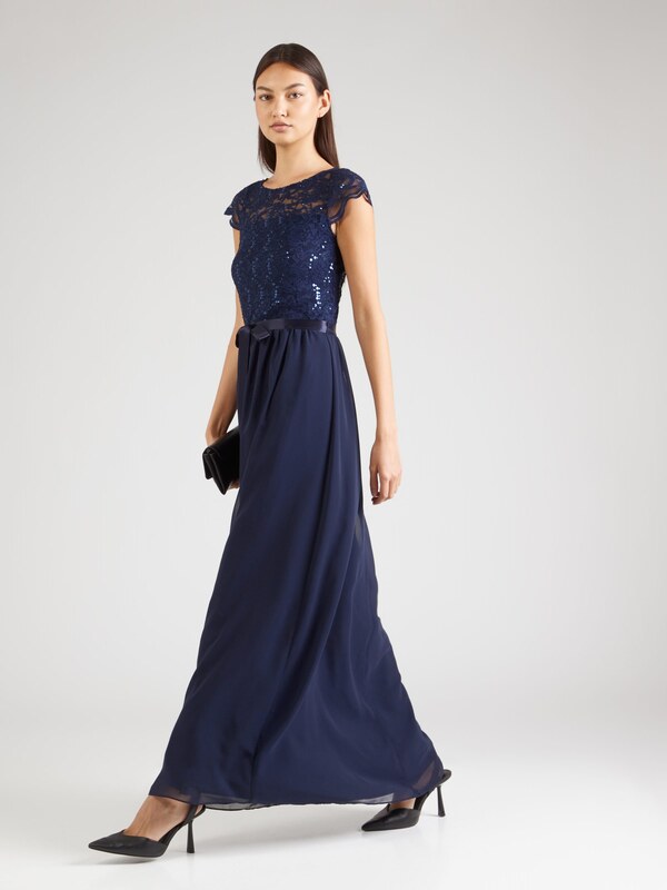 SWING Večerna obleka marine