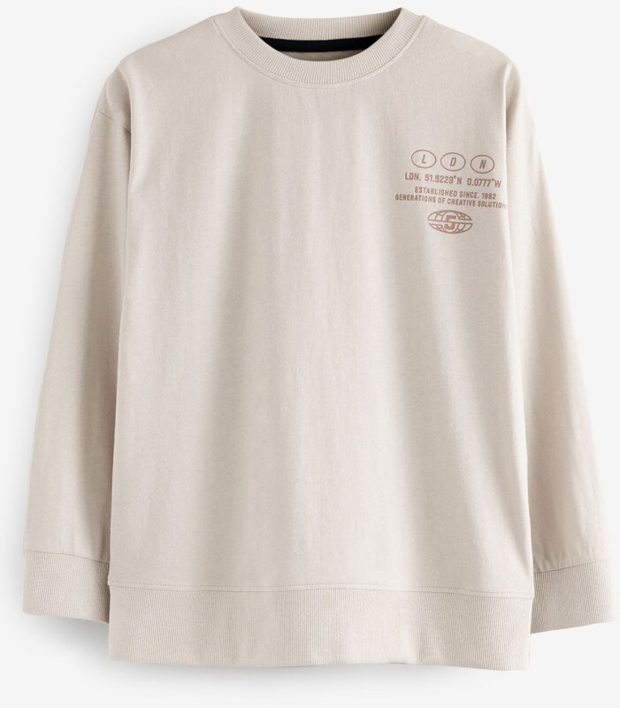 Next Pižama bež / rjava / črna