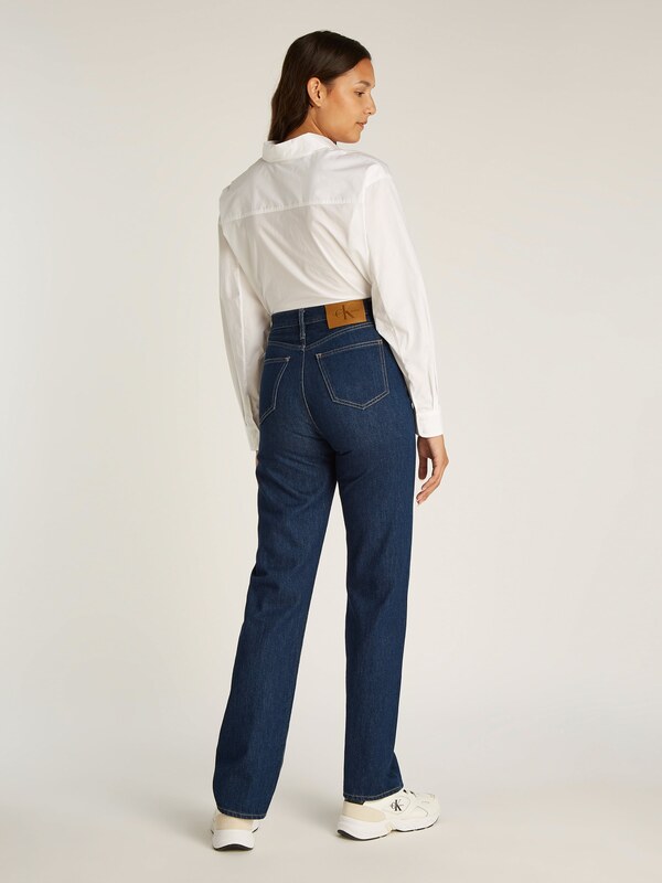 Calvin Klein Jeans Kavbojke temno modra