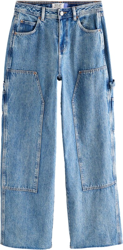 Next Kargo kavbojke moder denim