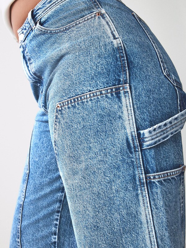 Next Kargo kavbojke moder denim