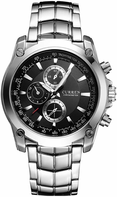 Moška ročna ura Curren Prestige Black