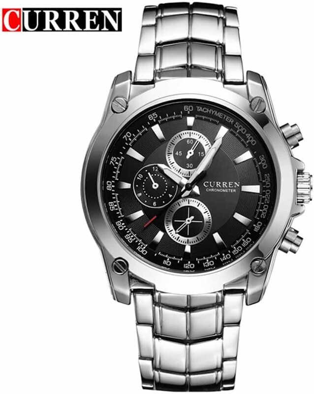 Moška ročna ura Curren Prestige Black