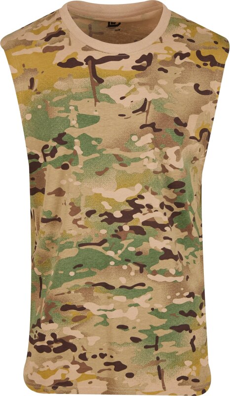 Brandit Majica chamois / rjava / zelena