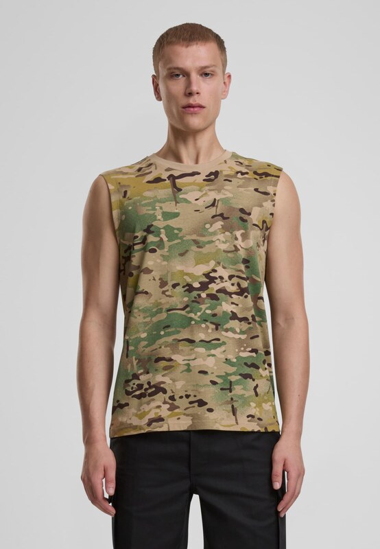 Brandit Majica chamois / rjava / zelena