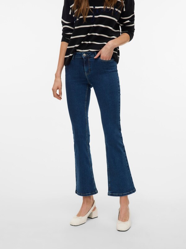 VERO MODA Kavbojke 'VMHELMA' temno modra