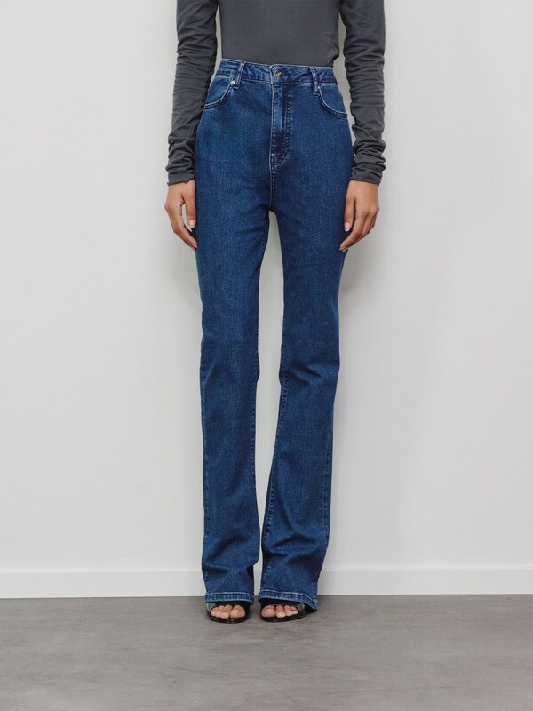 RÆRE by Lorena Rae Kavbojke temno modra