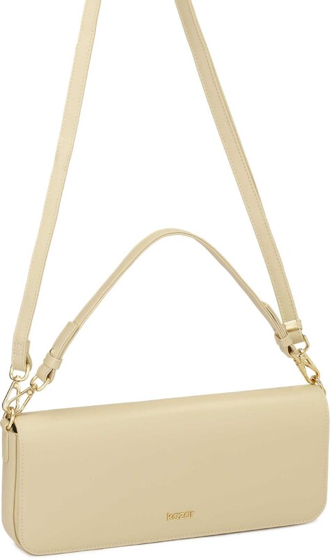 Kazar Ročna torbica kremna