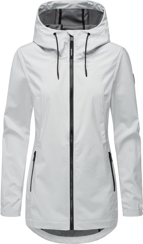 Ragwear Funkcionalna jakna ' Zuzka' črna / off-bela