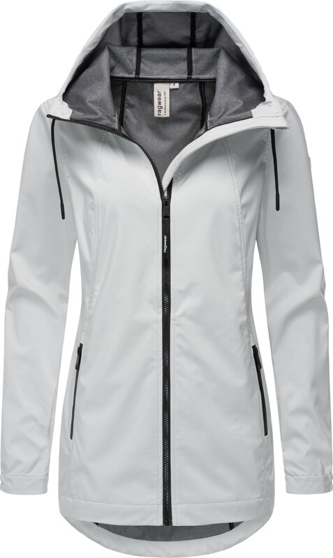 Ragwear Funkcionalna jakna ' Zuzka' črna / off-bela