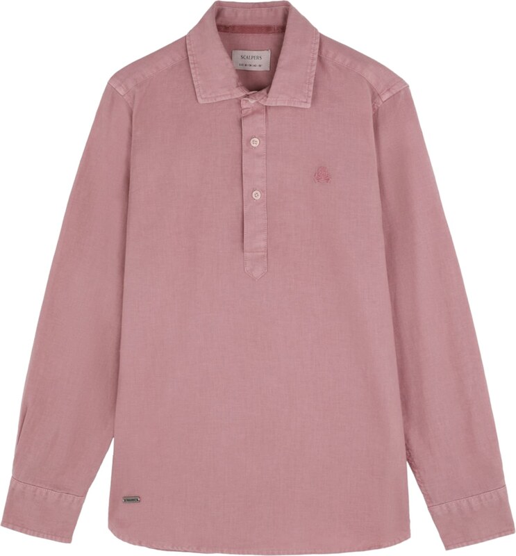 Scalpers Srajca ' ' rdeča / burgund