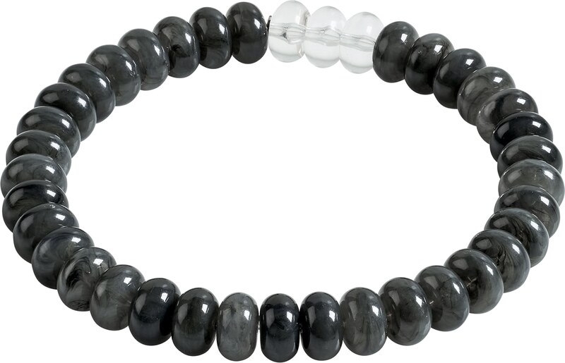 Pilgrim Nakit za stopala 'Eclipse' zlata / črna / transparentna