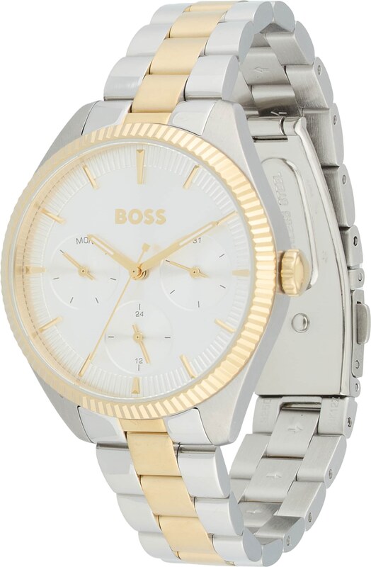 BOSS Analogna ura 'SAGE' zlata / srebrna