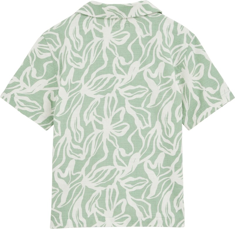 WE Fashion Srajca svetlo zelena / bela