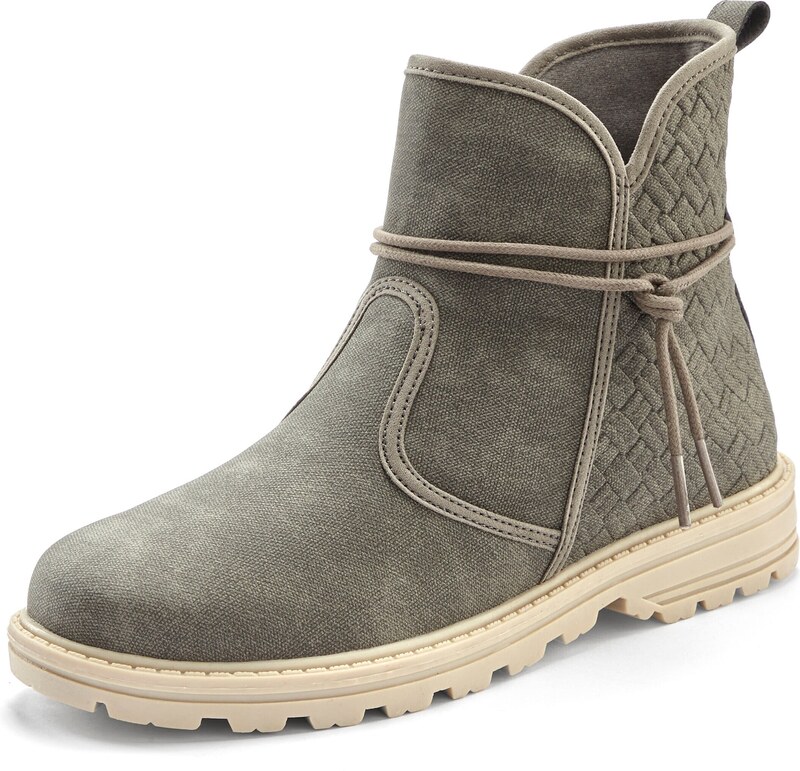 VIVANCE Škornji temno siva