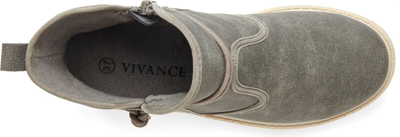 VIVANCE Škornji temno siva