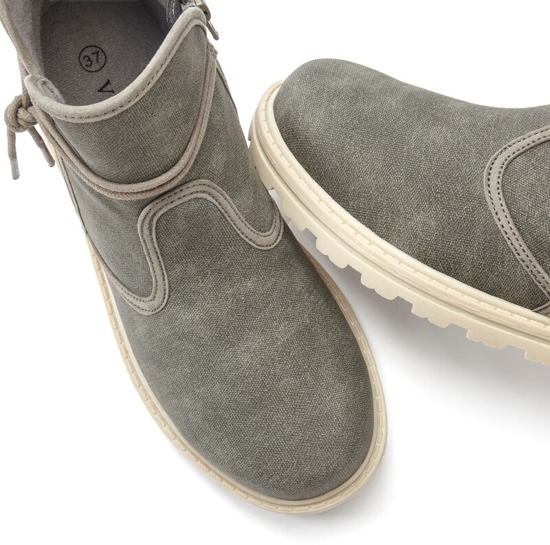 VIVANCE Škornji temno siva