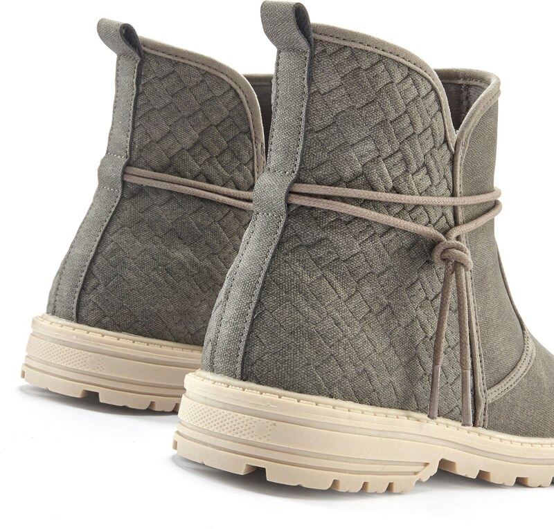 VIVANCE Škornji temno siva