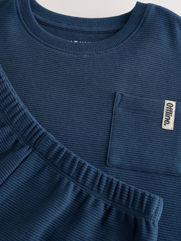 Next Pižama bež / mornarska