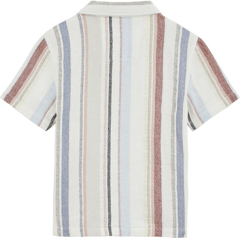 WE Fashion Srajca safir / svetlo modra / karminsko rdeča / bela