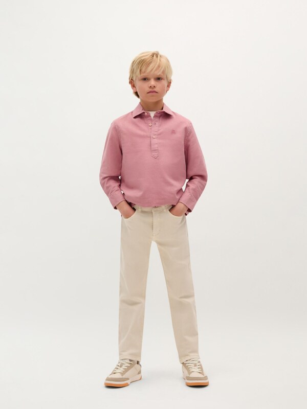 Scalpers Srajca ' ' rdeča / burgund