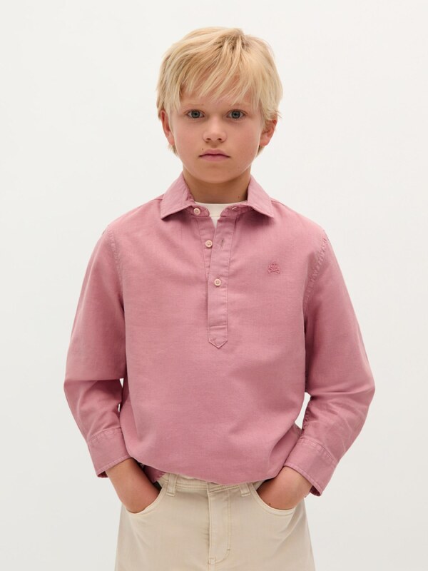 Scalpers Srajca ' ' rdeča / burgund