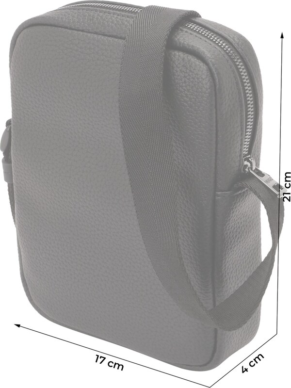 HUGO Torba za čez ramo 'Quantic' črna