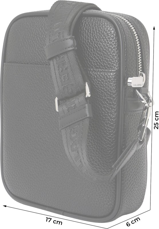 Karl Lagerfeld Torba za čez ramo 'IKON' črna