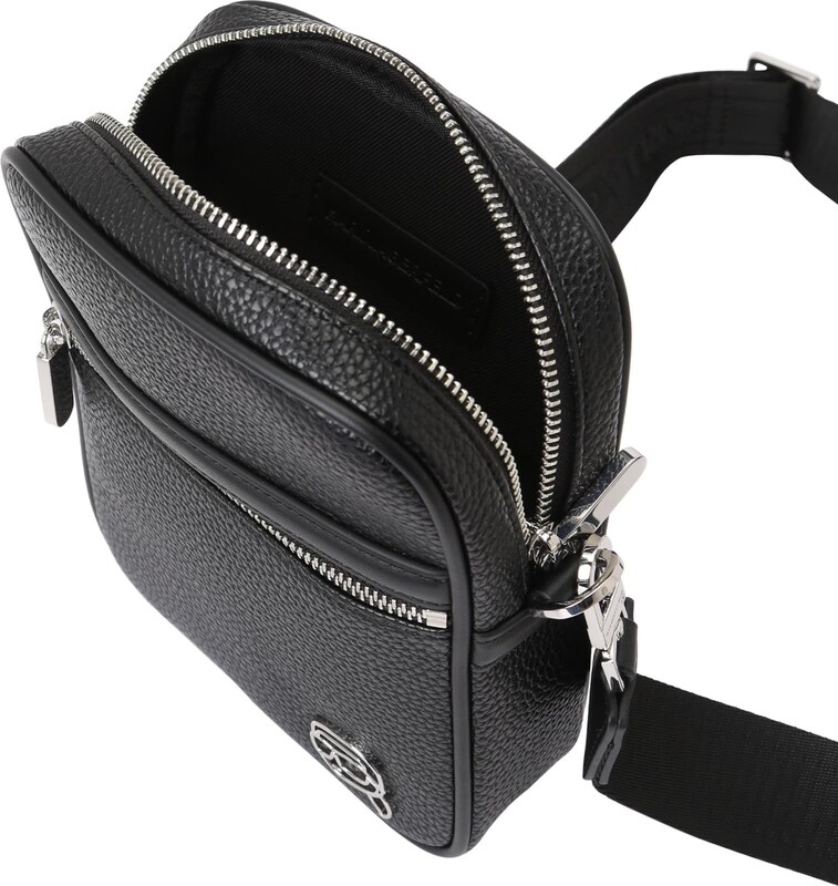 Karl Lagerfeld Torba za čez ramo 'IKON' črna